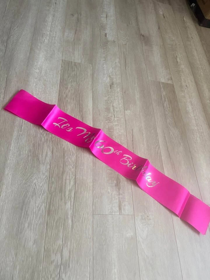 60th Birthday Sash - photo 3