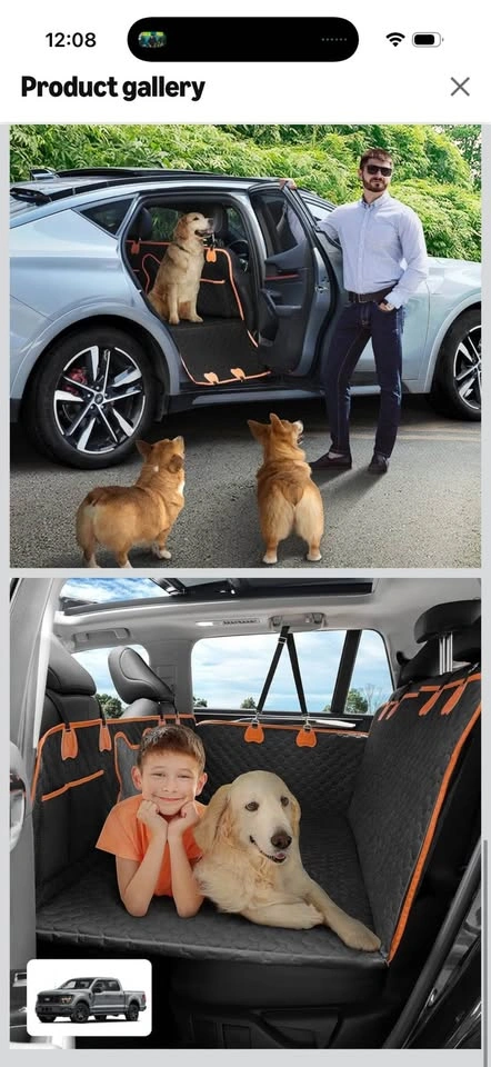 Truck/Large SUV Car Seat Cover - Dog Hammock - photo 5