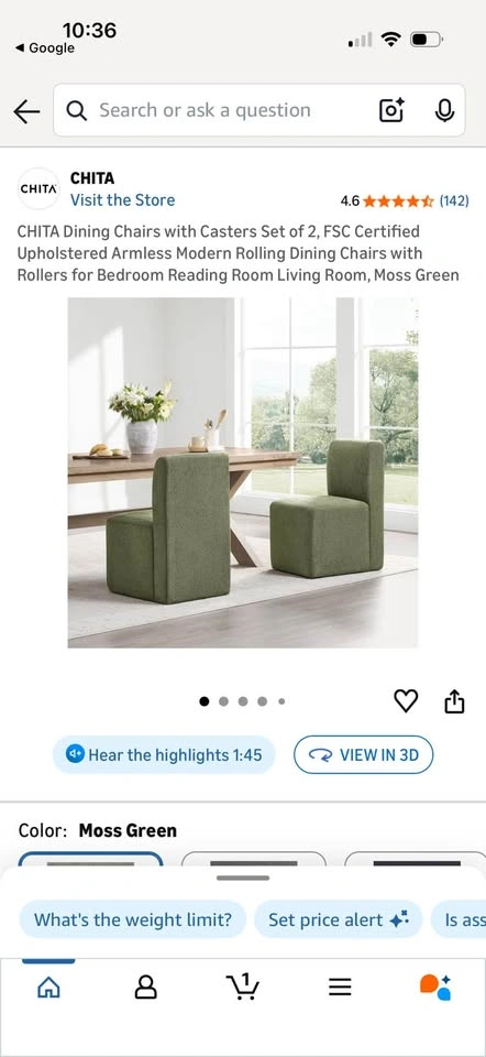 4 Brand New Upholstered Armless Rolling Chairs - photo 2