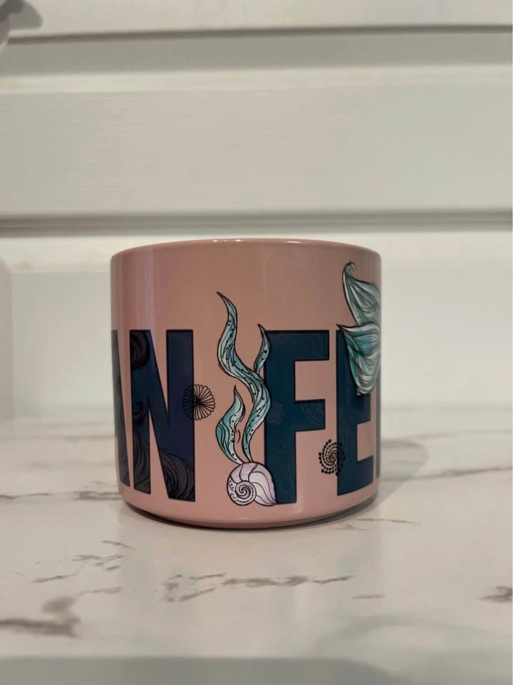 Disney Little Mermaid Ariel Flounder Ocean Mug - photo 2