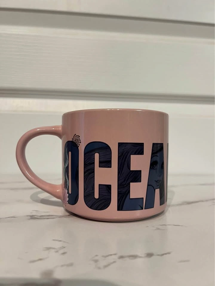 Disney Little Mermaid Ariel Flounder Ocean Mug - photo 3