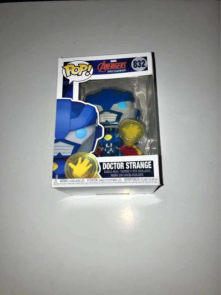 Funko Pop Marvel Avengers Mech Strike #832 Doctor Strange Bobble