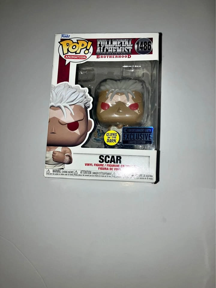Funko Pop! Fullmetal Alchemist Brotherhood Scar Exclusive Anime