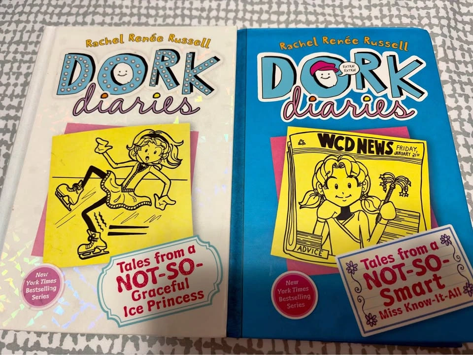 Dork Diaries 4 and 5 hardcover