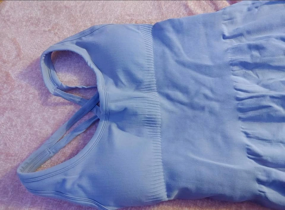 NEW Small Sunzel Purple Sleeveless Cross Back Jumpsuit - photo 4