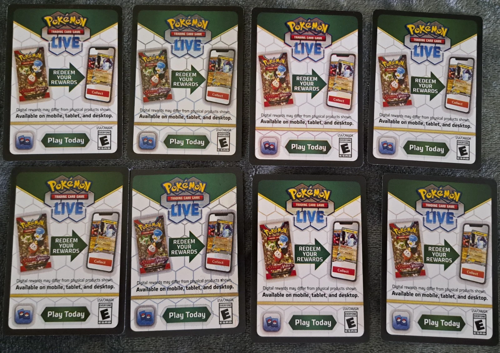 Pokémon TCG QR Code Cards Lot Of 17 - photo 3