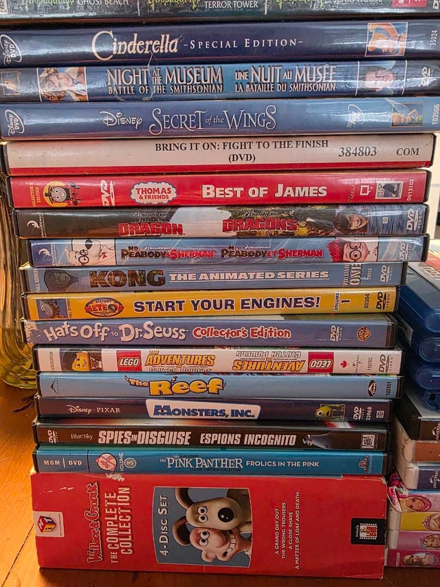 Kids DVDs - 31 Movies
