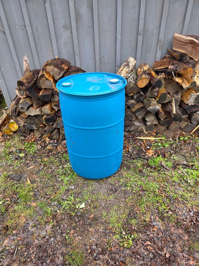 55 Gallon Plastic Drum