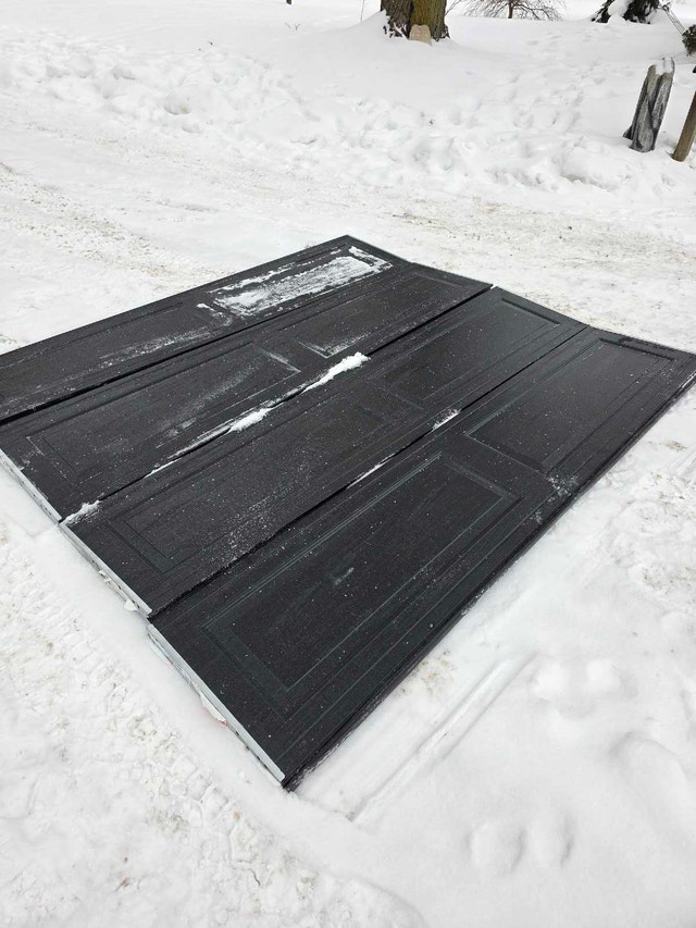8x7 Non Insulated Garage Door