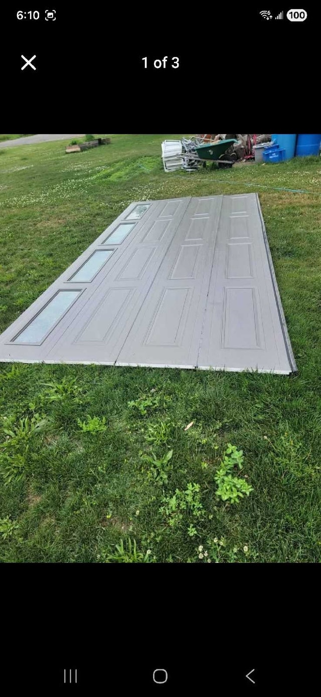 16x8 Insulated Garage Door R12