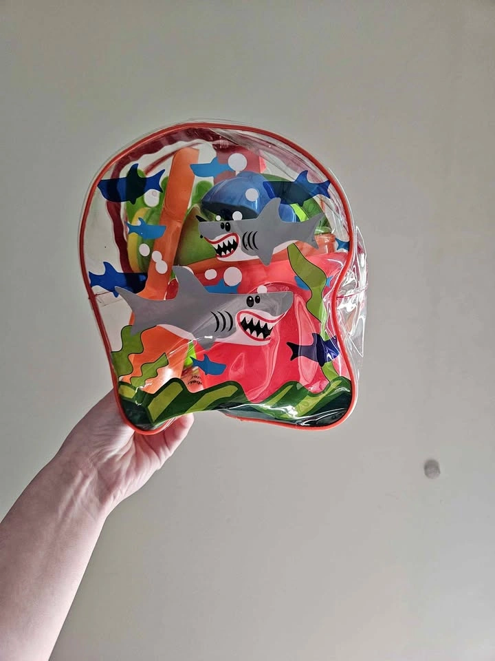 Unused beach play set