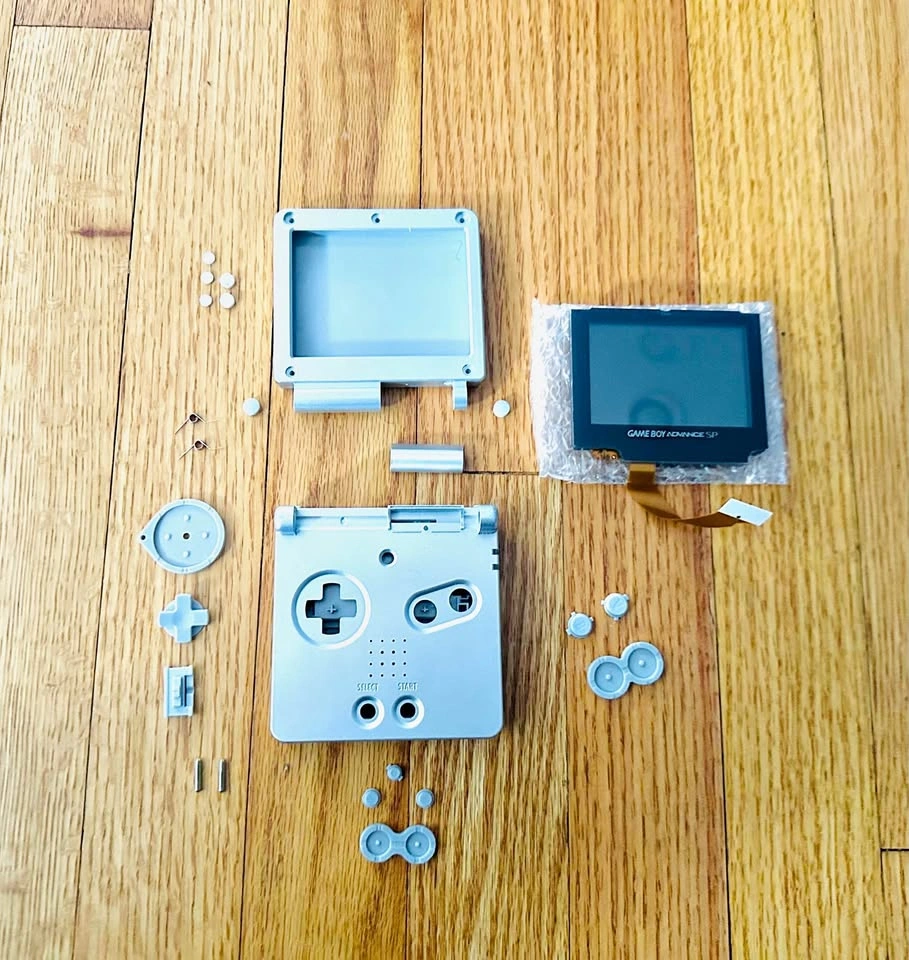 Nintendo Gameboy Advance SP - Authentic Shell w/ Original Screen