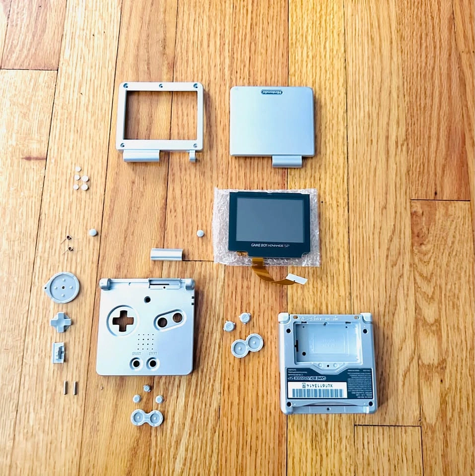 Nintendo Gameboy Advance SP - Authentic Shell w/ Original Screen - photo 2