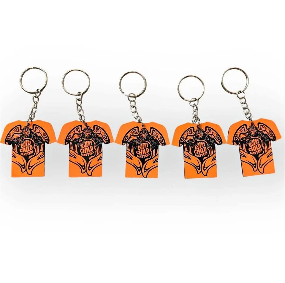 NEW Orange Shirt Keychain