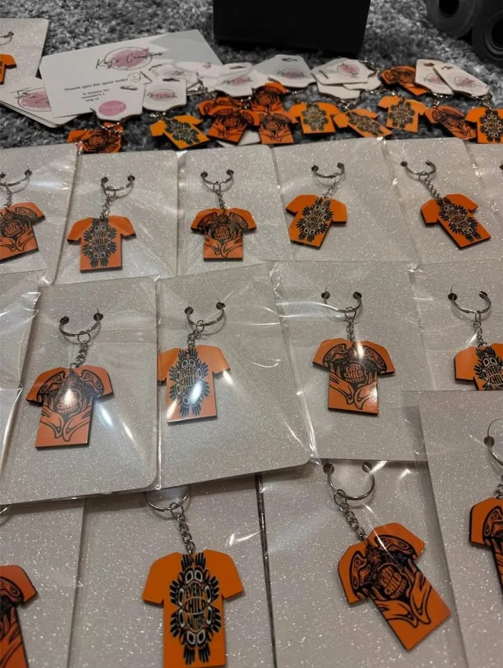 NEW Orange Shirt Keychain image indicator(3)