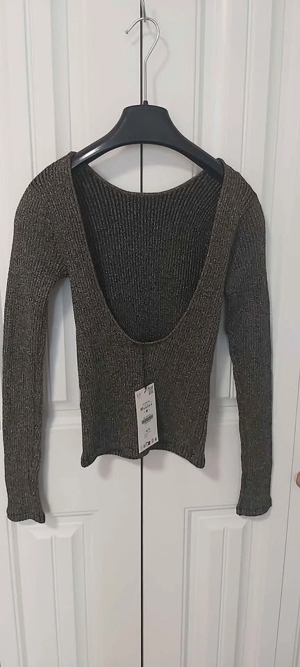 NEW ZARA open back top Size M - photo 4