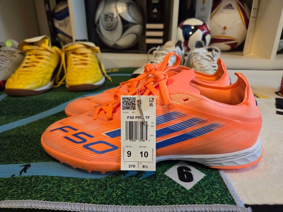 Adidas F50 Pro TF Soccer Shoes Size 9 - photo 2