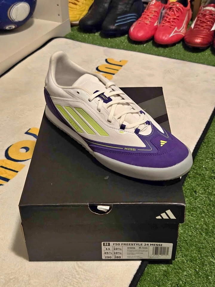 Adidas F50 Freestyle 24 Messi Indoor Soccer Shoes US 11