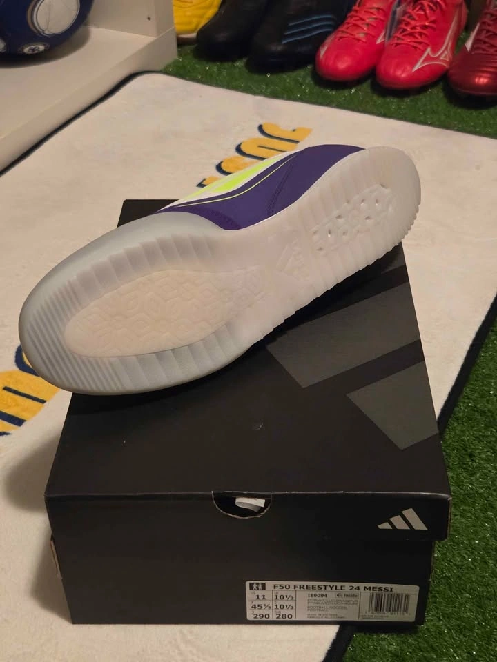 Adidas F50 Freestyle 24 Messi Indoor Soccer Shoes US 11 - photo 3