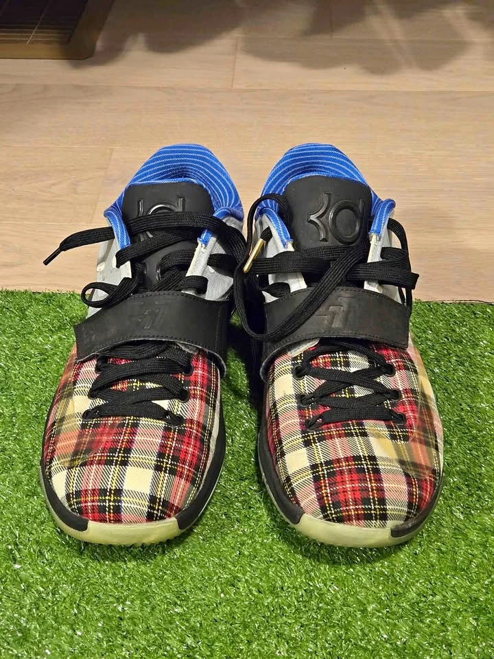 NIKE KD 7 EXT PLAID AND POLKA DOT