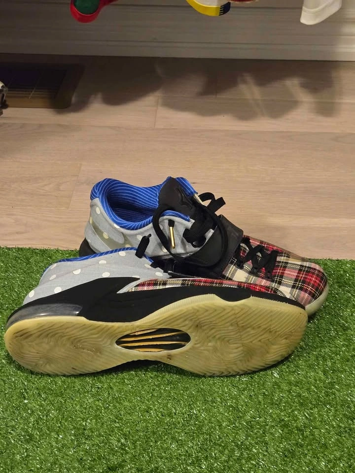 NIKE KD 7 EXT PLAID AND POLKA DOT - photo 2