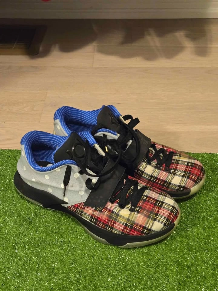 NIKE KD 7 EXT PLAID AND POLKA DOT - photo 3