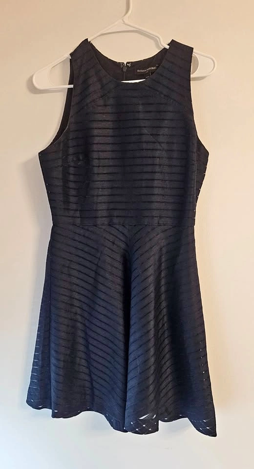 Banana Republic Navy Blue Cocktail Dress