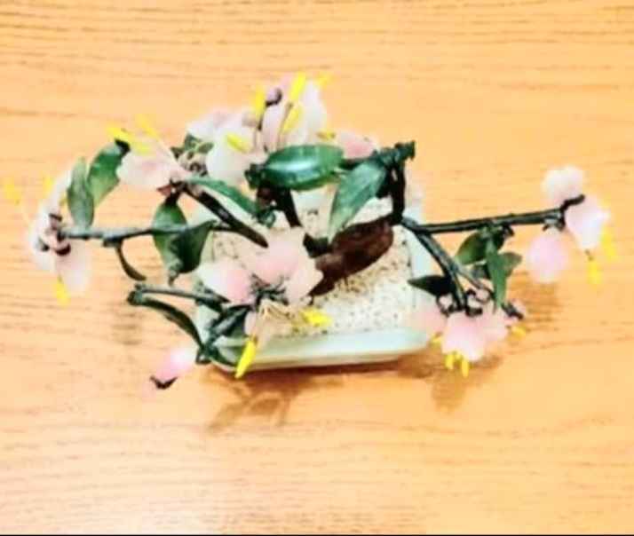 Decorative Hand Crafted Bonsai Sherry Blossom Tree - photo 5