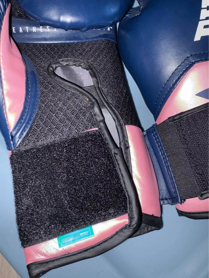 Everlast Elite Boxing Gloves Women Specific Design Pink Navy Siz - photo 2