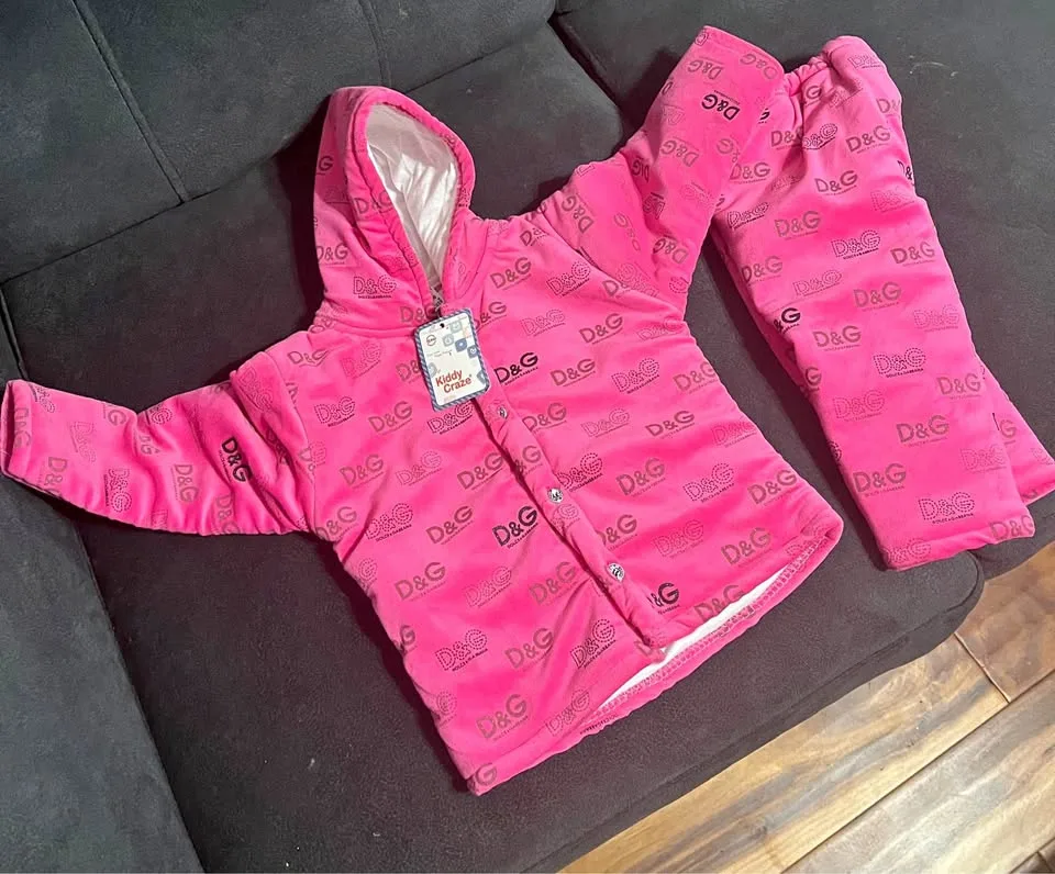 Baby girl dress set size 1+ year old thumbnail