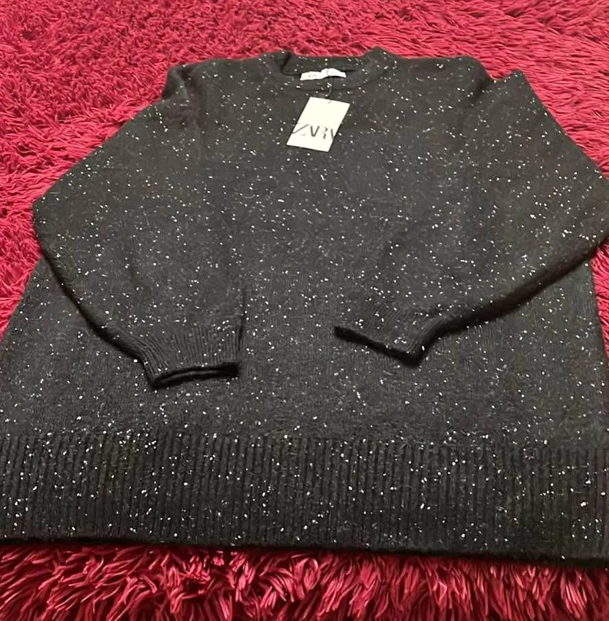 Zara women size small oversized sweater thumbnail