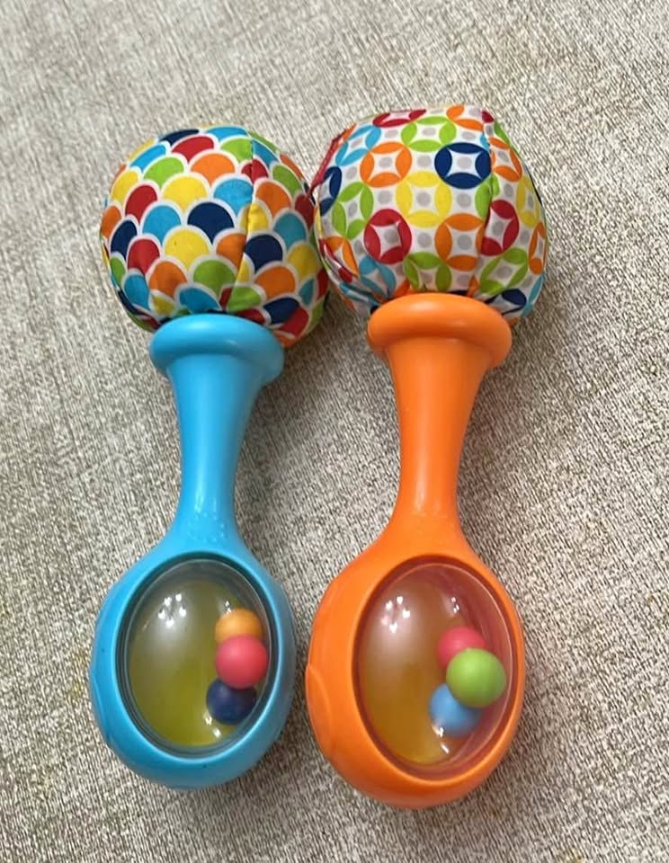 Fisher price rattle and rock maracas set of 2 toy