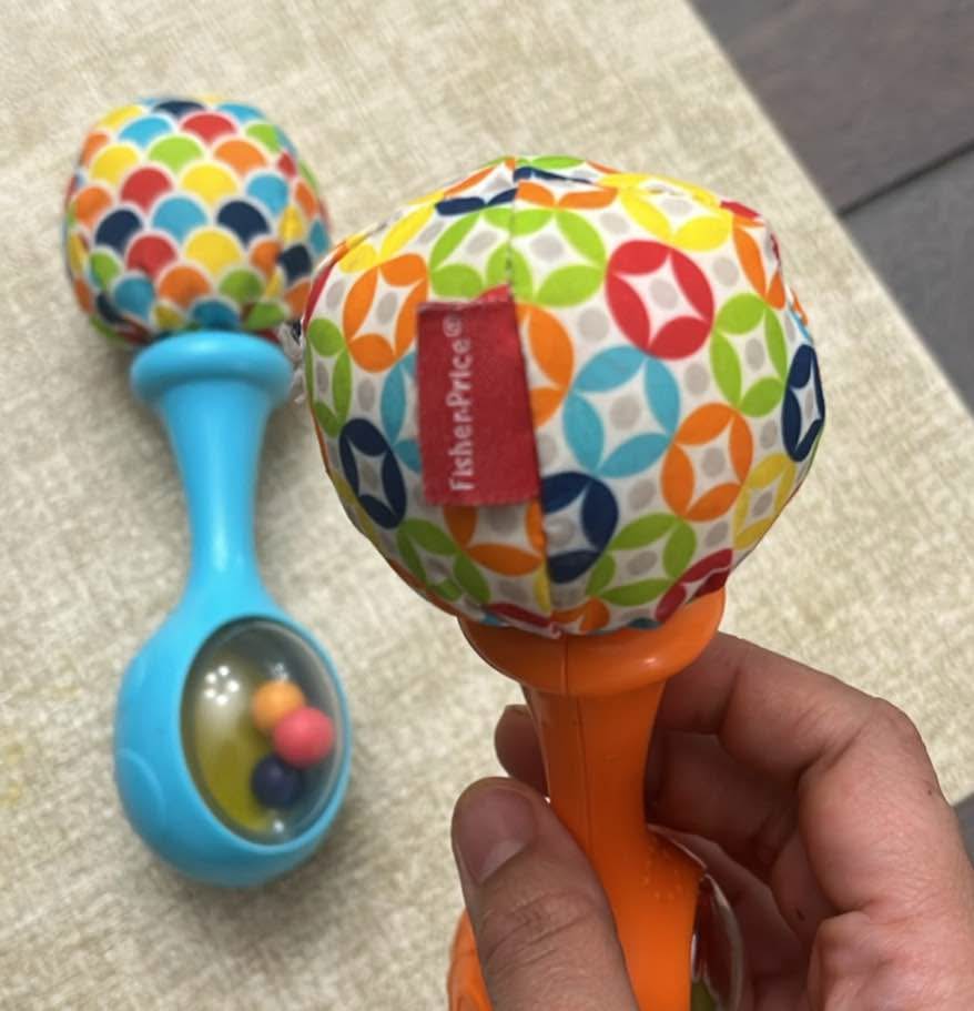 Fisher price rattle and rock maracas set of 2 toy - photo 2