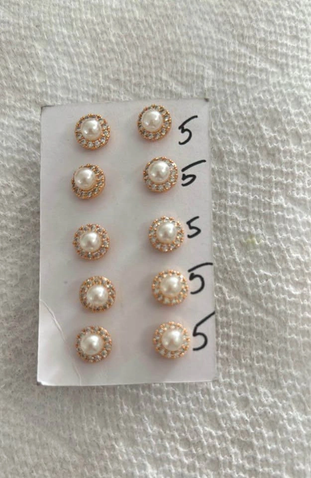 Cute Craft Gems - Rhinestone Flowers & Pearl Studs - photo 2
