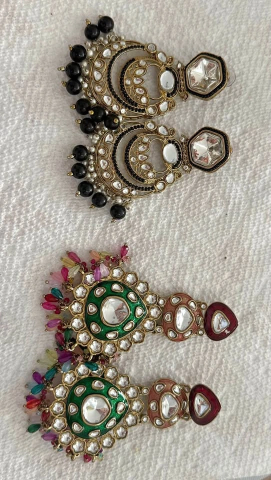 Ethnic Indian Earrings Set