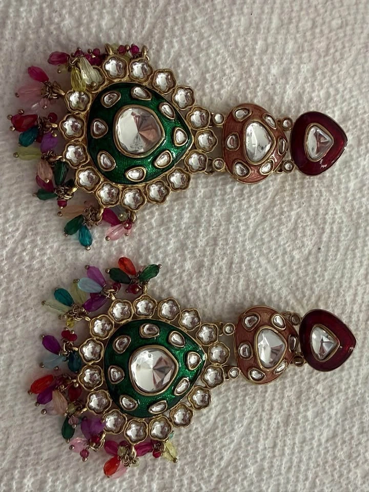 Ethnic Indian Earrings Set - photo 2