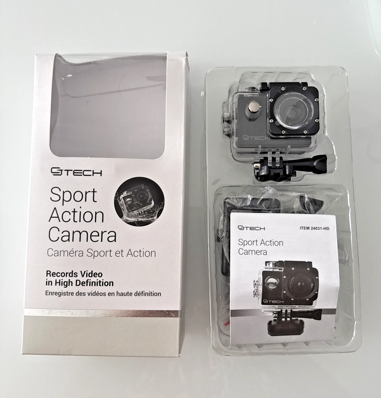 CJ Sport Action Camera 1080p HD, 2" LCD, 90° Wide Angle - photo 5