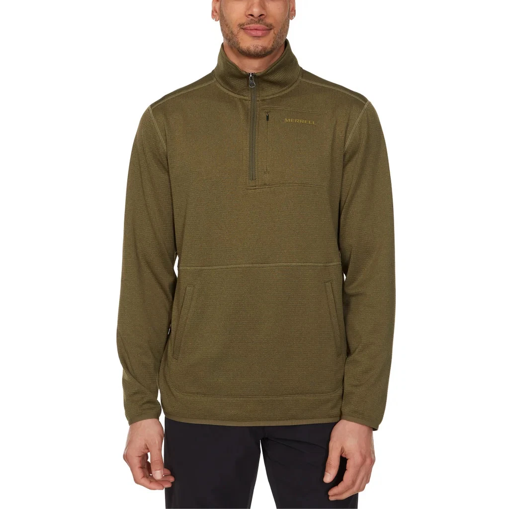 Merrell Men's 1/4 Zip Fleece Sweater - New