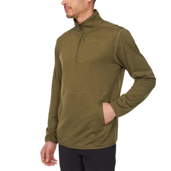 Merrell Men's 1/4 Zip Fleece Sweater - New - photo 3