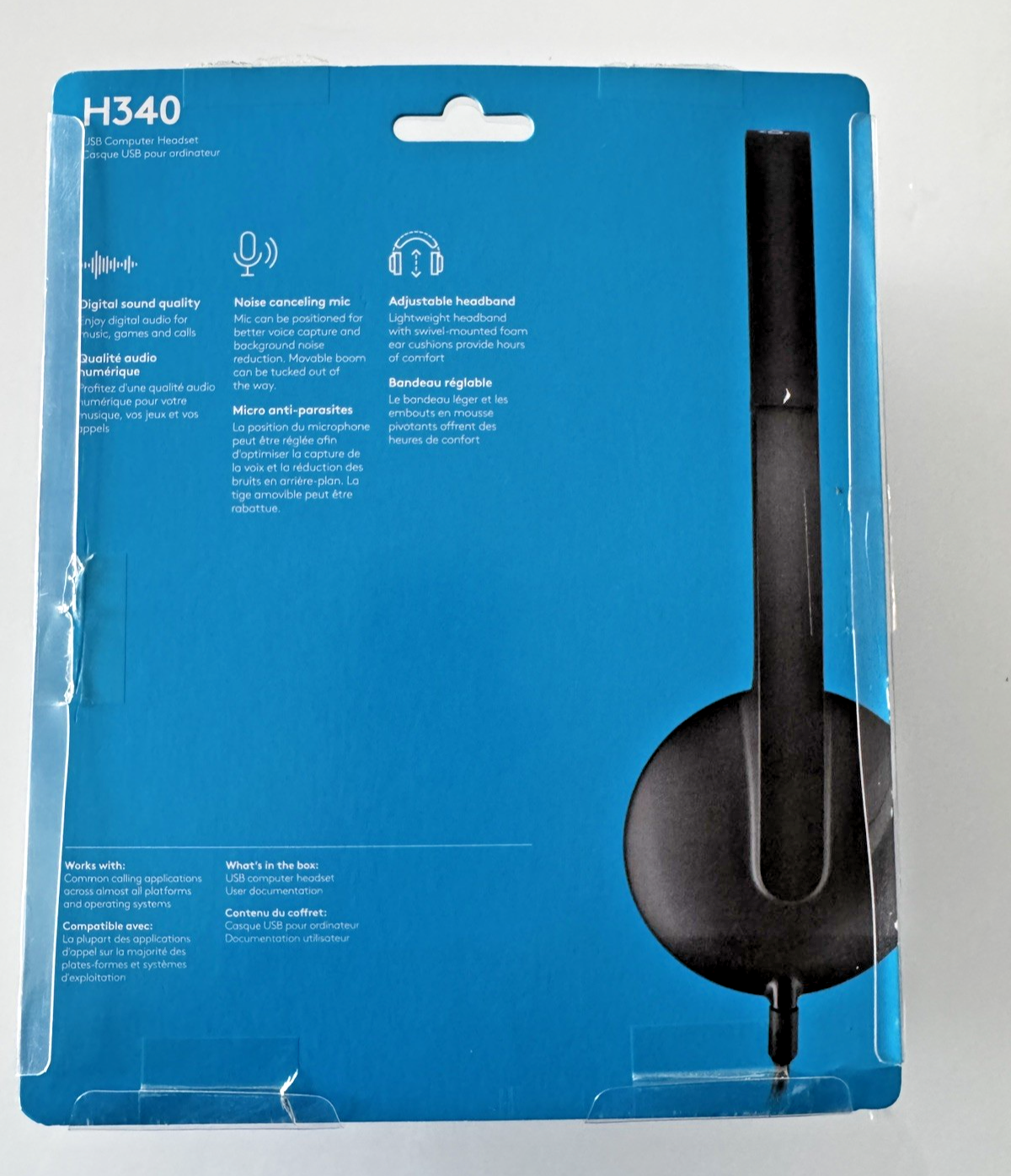 Logitech H340 USB Computer Headset - photo 2