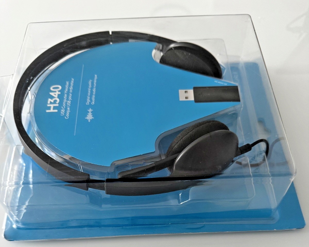 Logitech H340 USB Computer Headset - photo 5