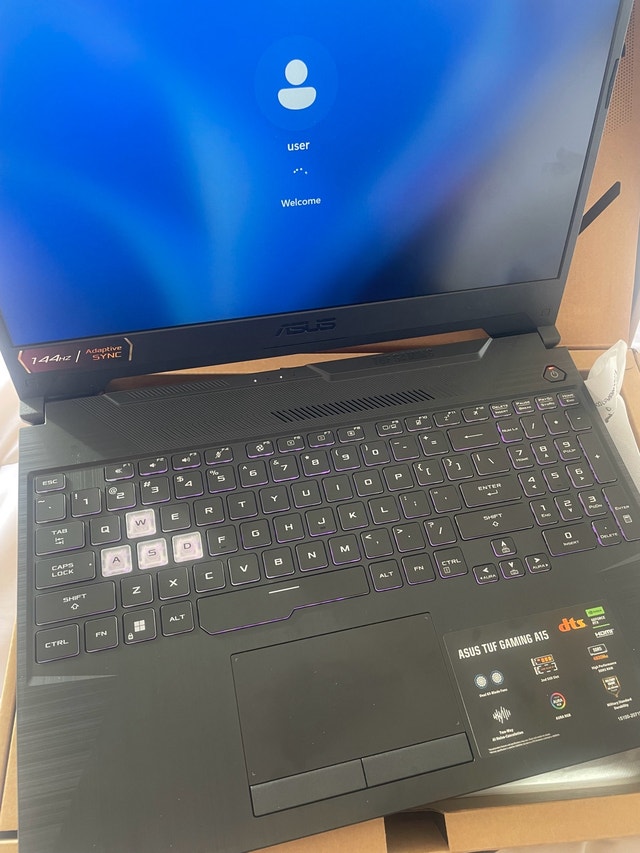 ASUS TUF Gaming A15 Laptop Ryzen 5 RTX 2050 1TB SSD - photo 2