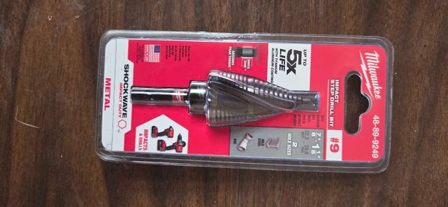 Milwaukee Step Drill Bit #9