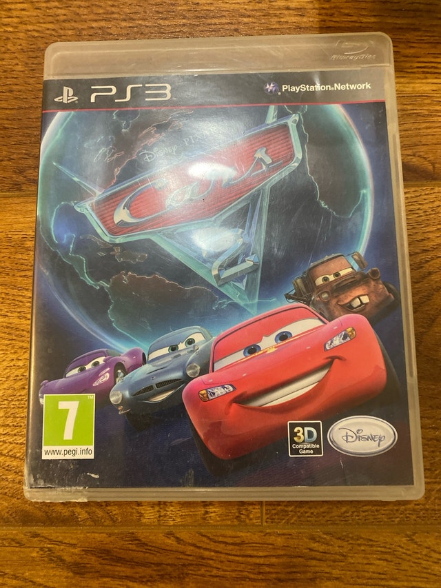 PS3 with Cars 2 and Controller - photo 3