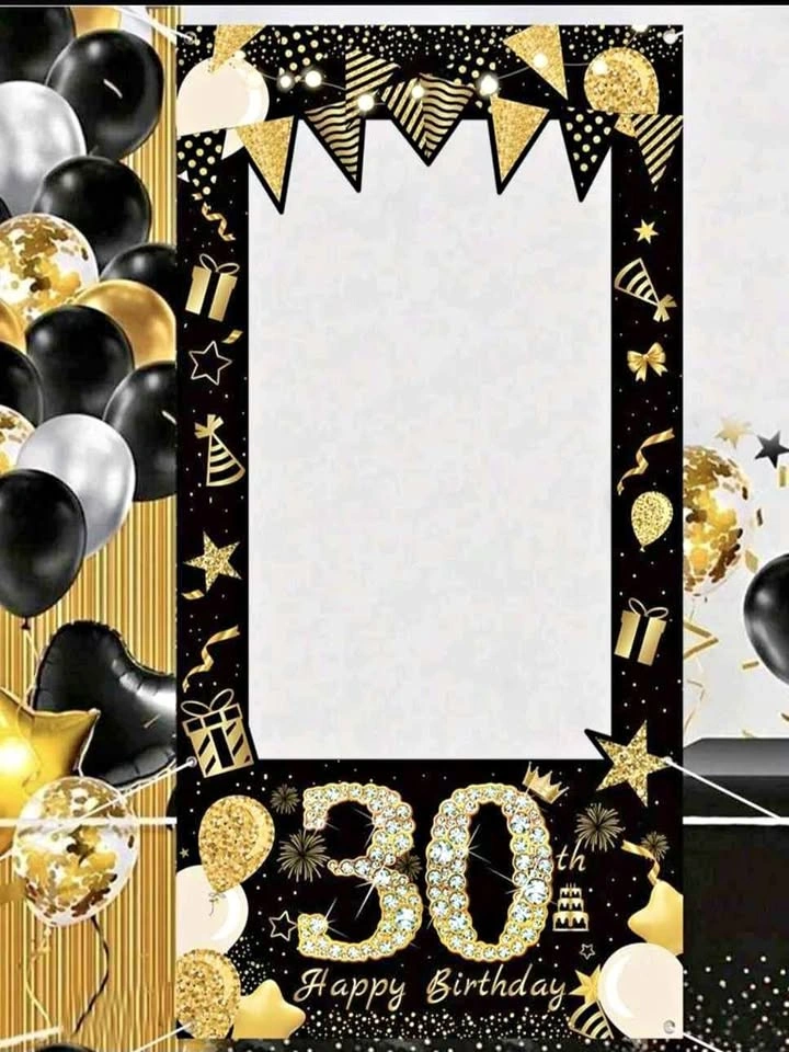 30th Photo Frame