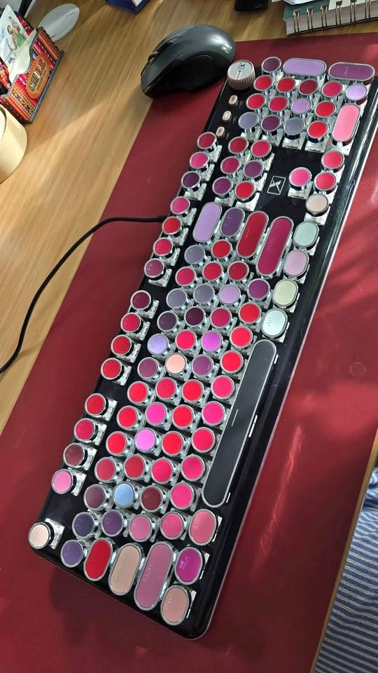 Colorful Retro Mechanical Keyboard