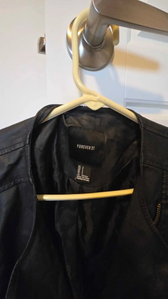 Faux Leather Jacket - photo 3
