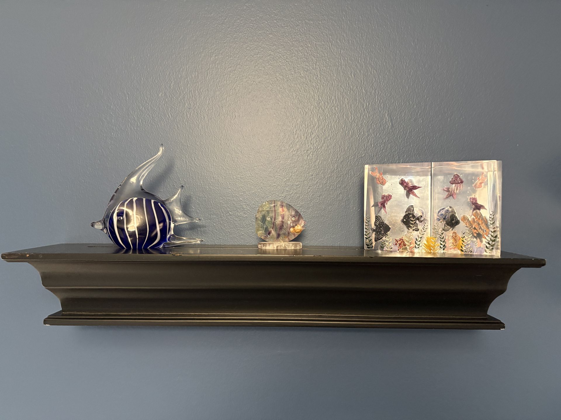 Coastal Fish Wall Decor + 5 Shelves | Beach or Lake House - photo 2
