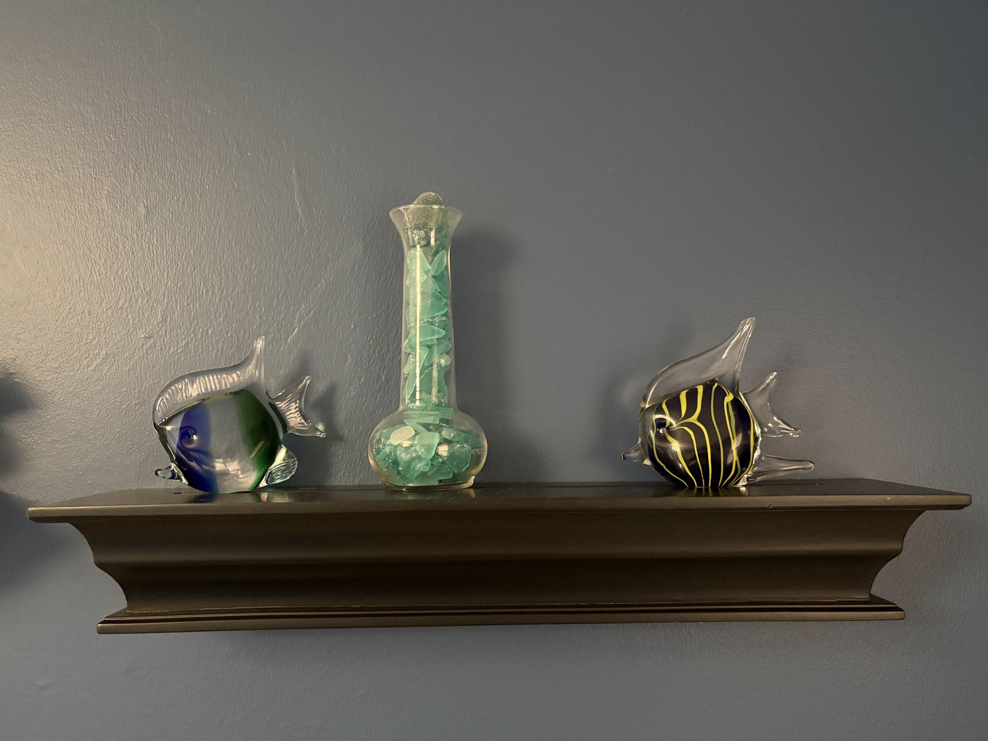 Coastal Fish Wall Decor + 5 Shelves | Beach or Lake House - photo 4