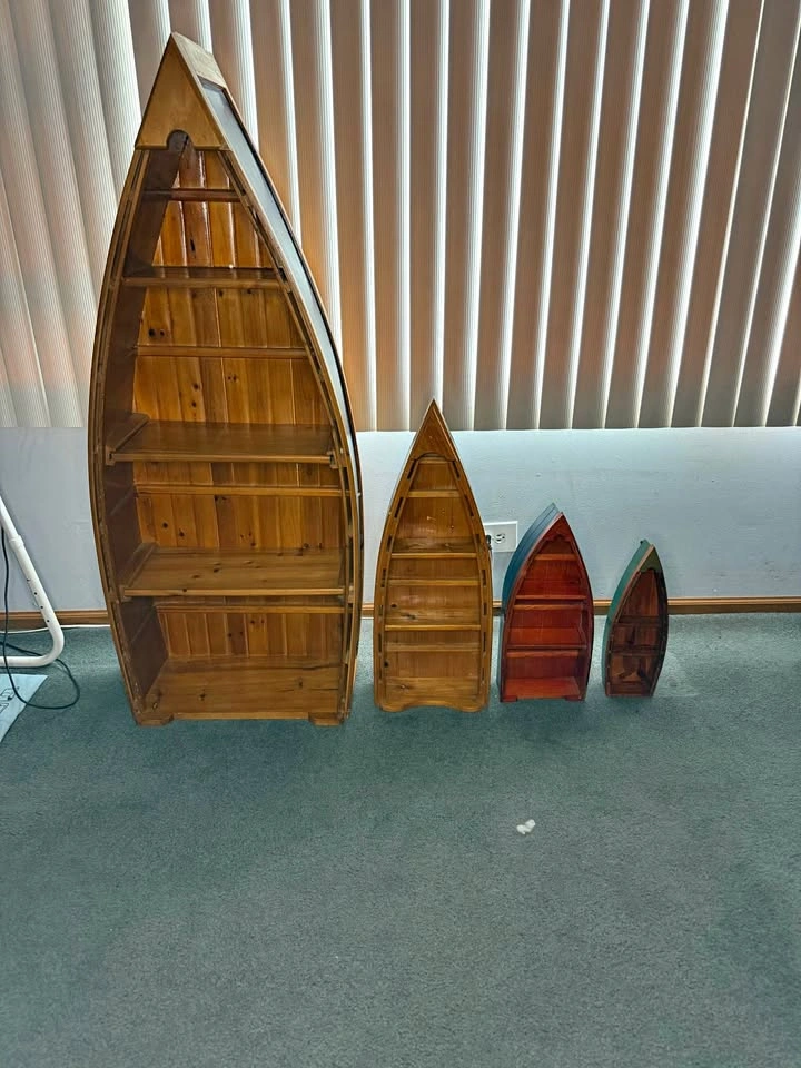 Cabin Decor Boat Shelving